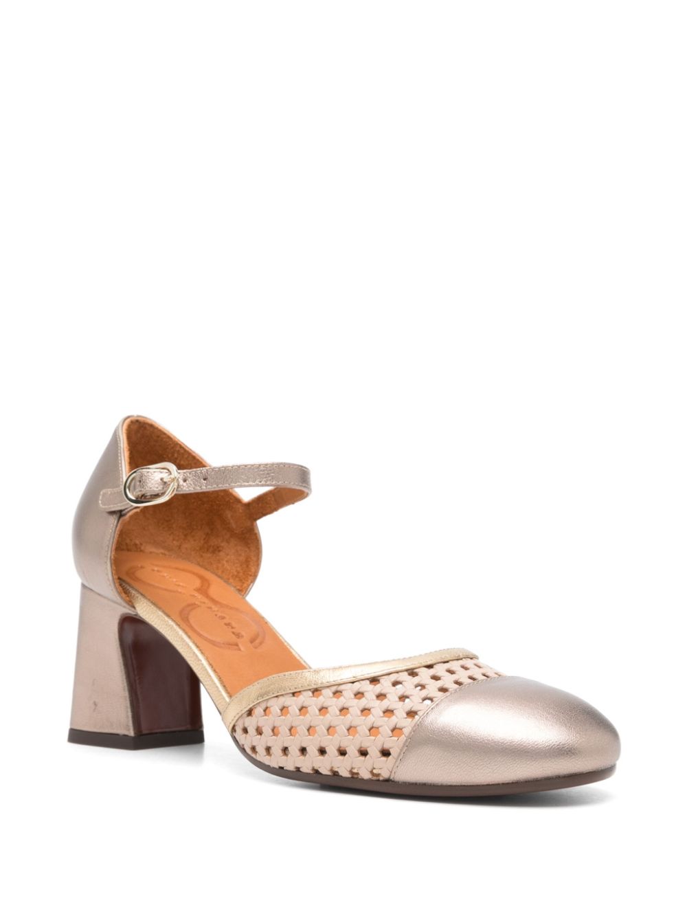 Chie Mihara 70 mm Fiza pumps Metallic