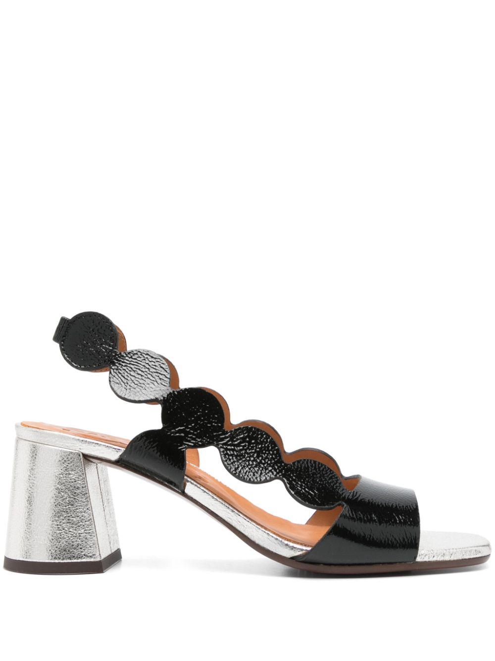 Chie Mihara 65mm Roka sandals - Silver