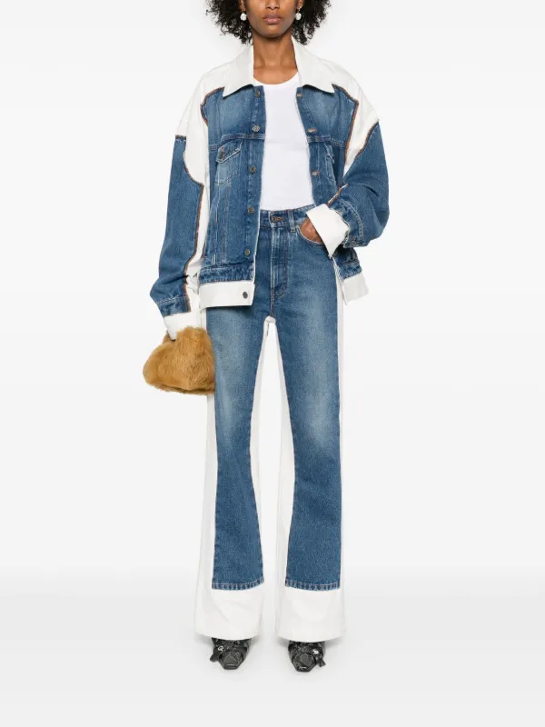 s*a様 Jean Paul Gaultier M デニム フレアシェイプ　アー 純正 販売価格 Jean's paul gaultierフレアデニム 【公式通販】