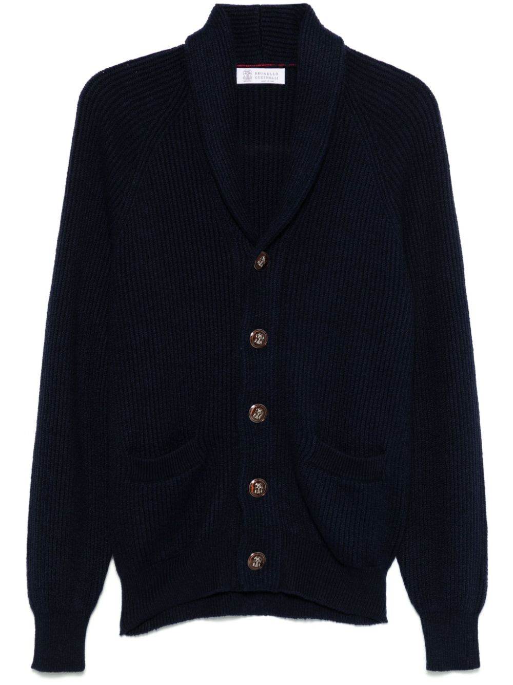 Brunello Cucinelli cotton cardigan - Blue