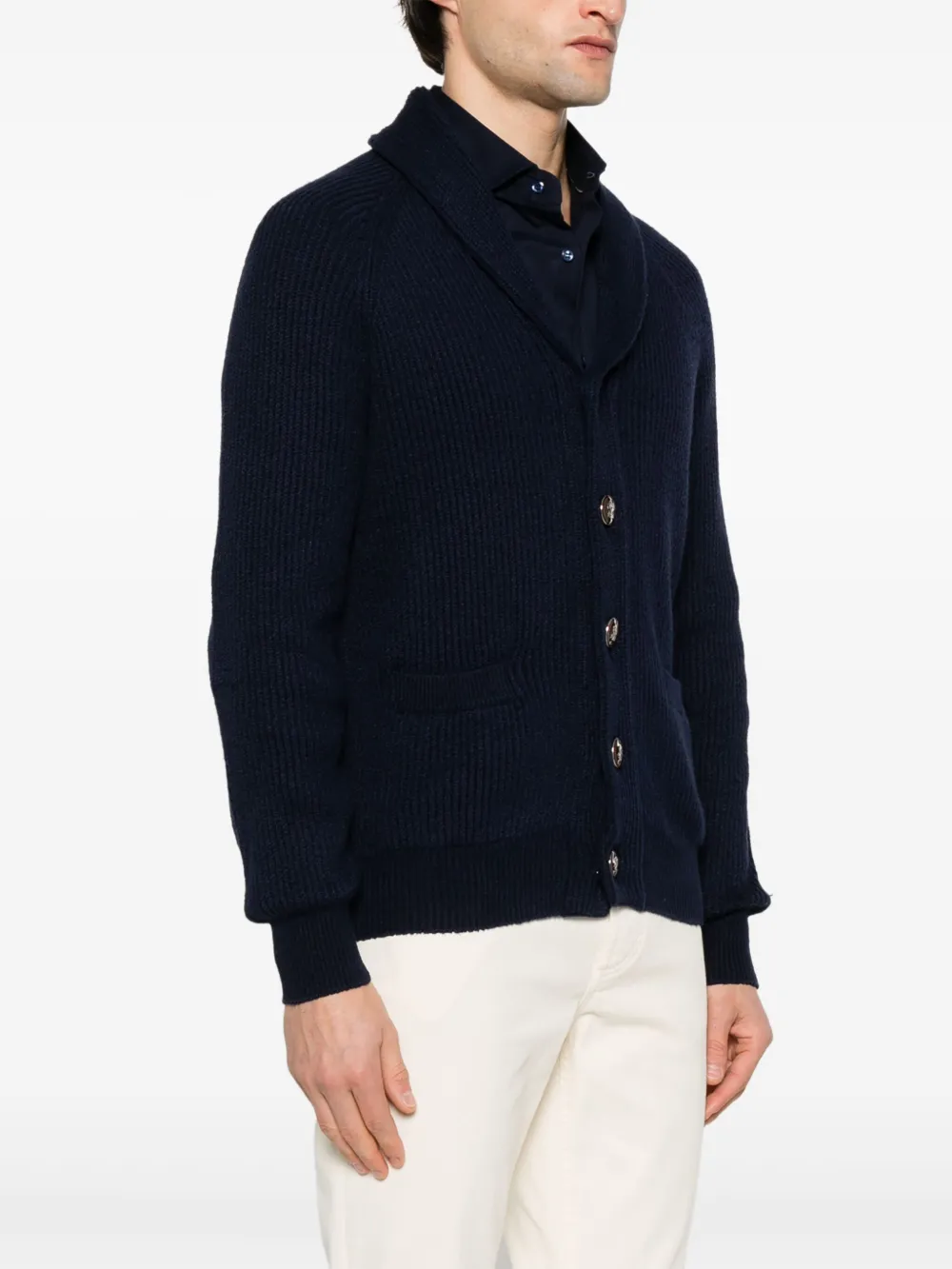 Brunello Cucinelli Katoenen vest Blauw