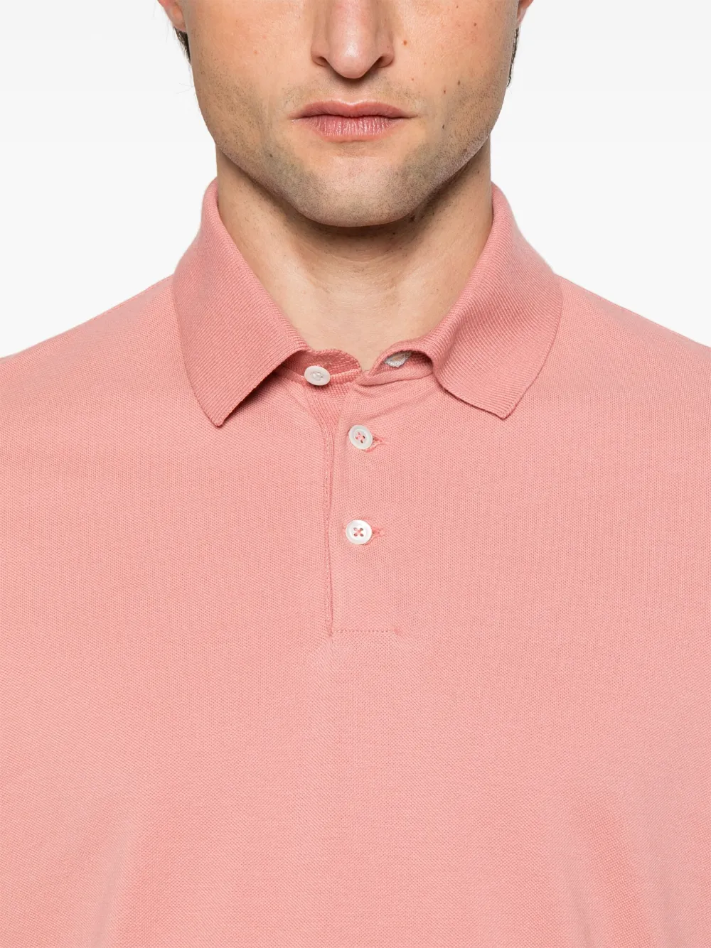 Brunello Cucinelli Piqué poloshirt Roze