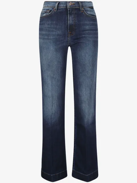 7 For All Mankind logo-patch straight jeans 
