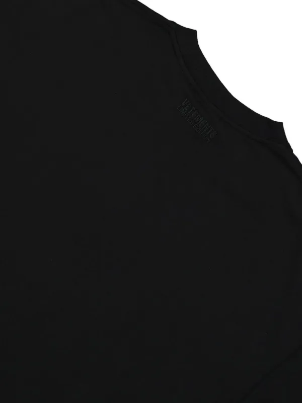VETEMENTS No Posts Tシャツ | ブラック | FARFETCH JP