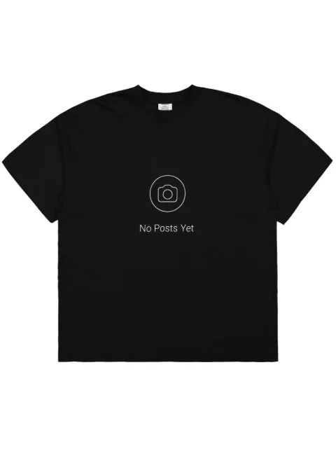 VETEMENTS No Posts T-shirt