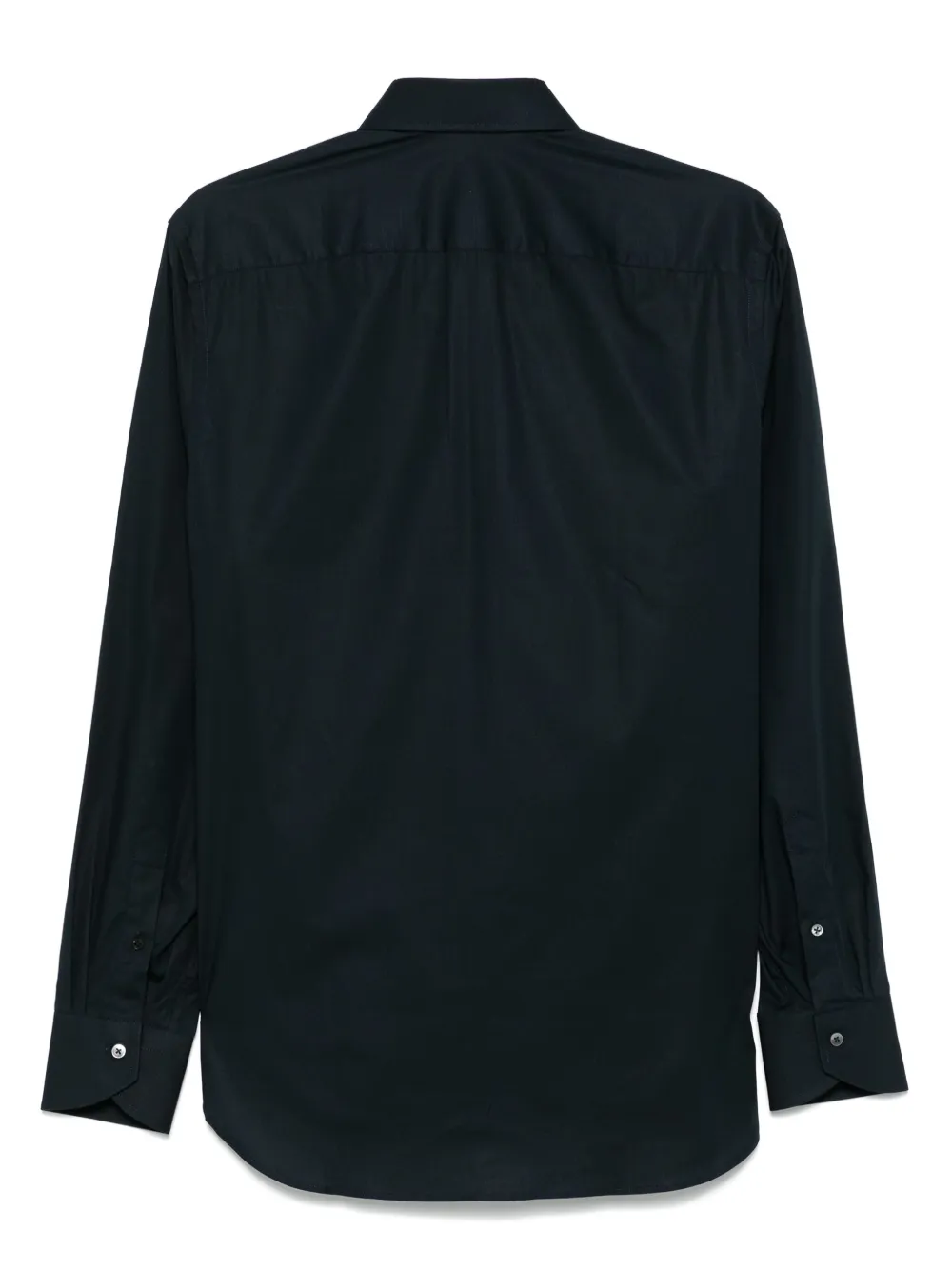 Canali Popeline overhemd - Blauw