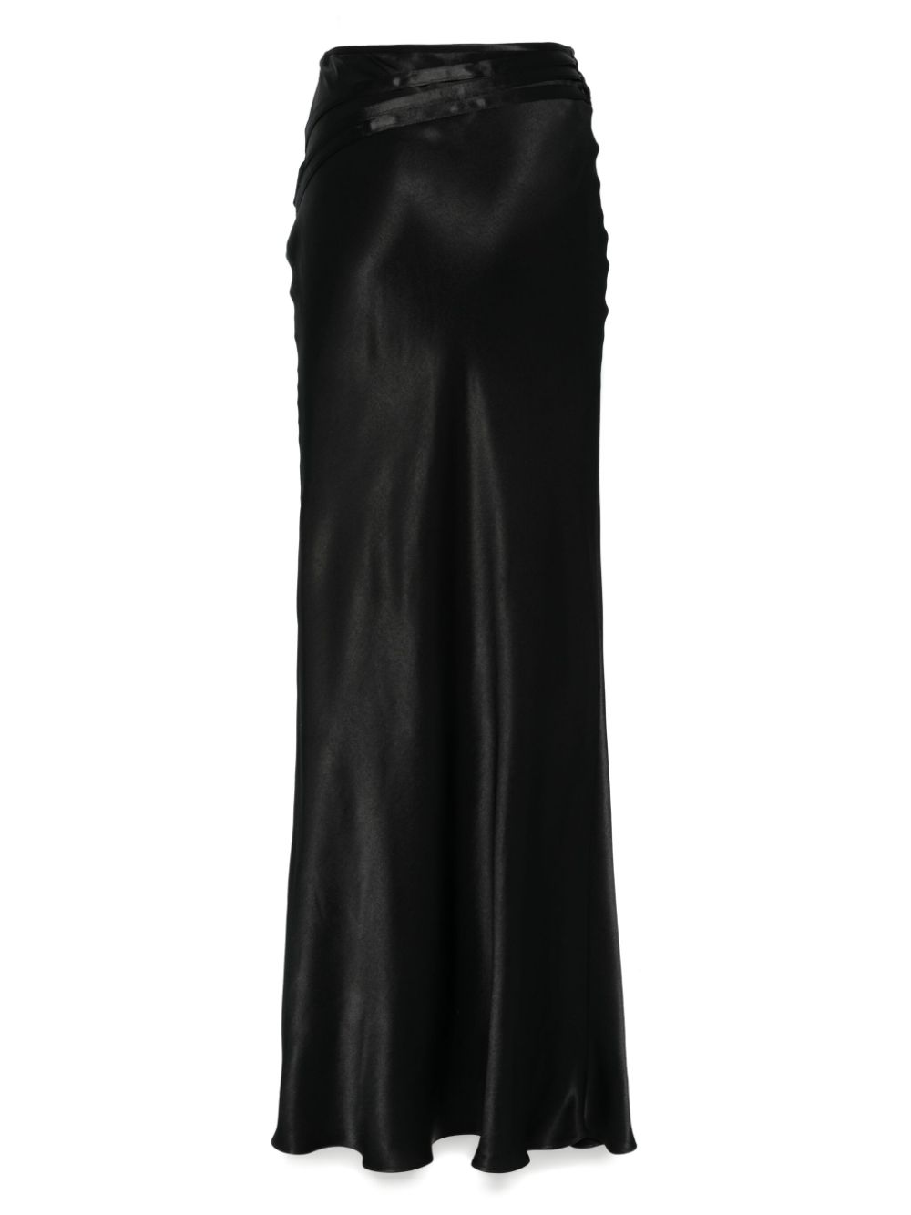 MANURI Gilly maxi skirt - Zwart