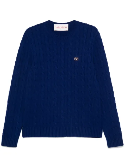 Valentino Garavani cable-knit sweater