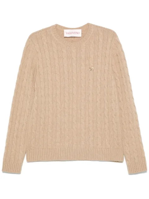 Valentino Garavani cable-knit sweater