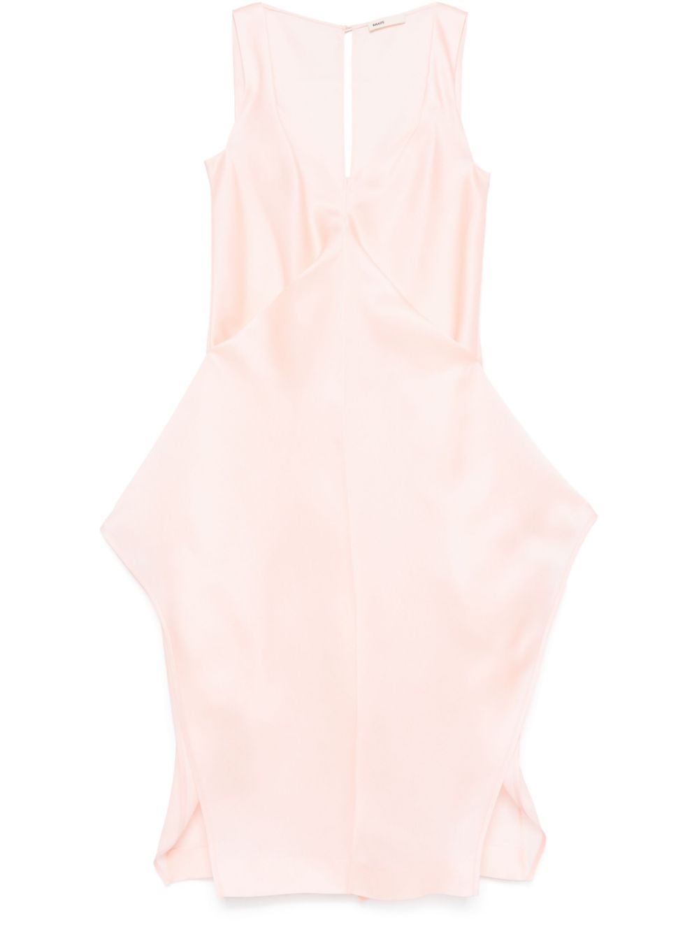 KHAITE Kenith maxi-jurk Roze