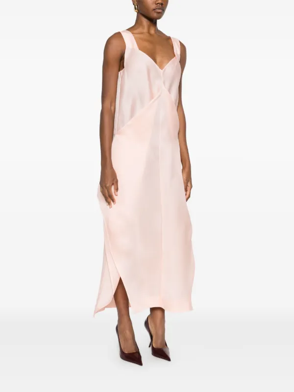 KHAITE Kenith Maxi Dress | Pink | FARFETCH