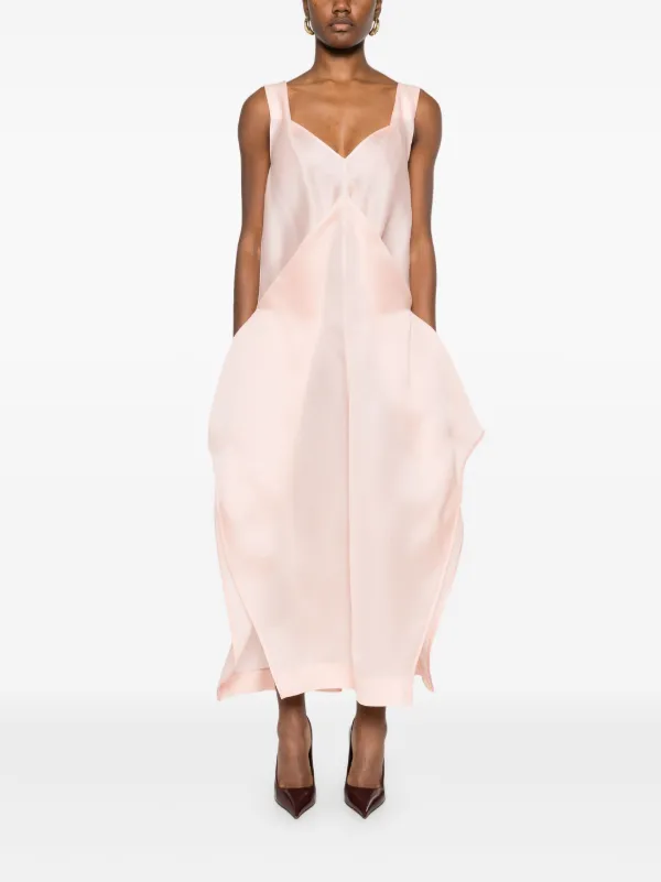KHAITE Kenith Maxi Dress | Pink | FARFETCH
