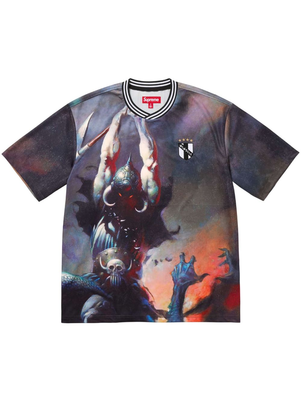 Supreme Frazetta T-shirt Blauw