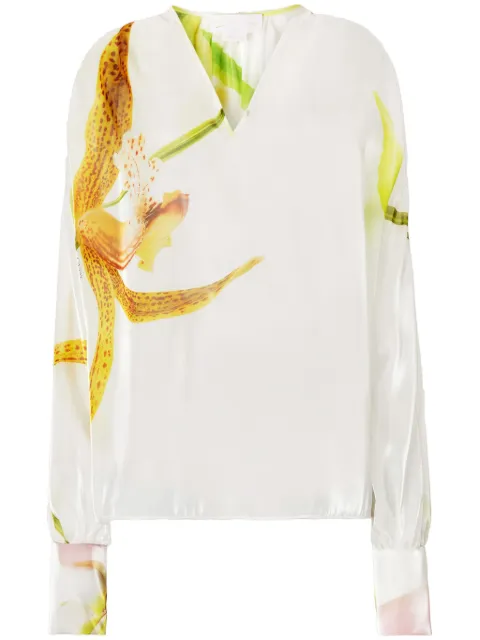 Genny blusa de organza