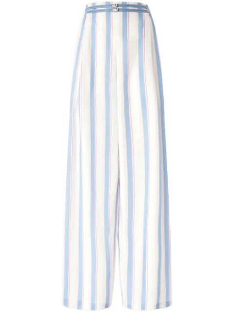 Genny striped palazzo pants