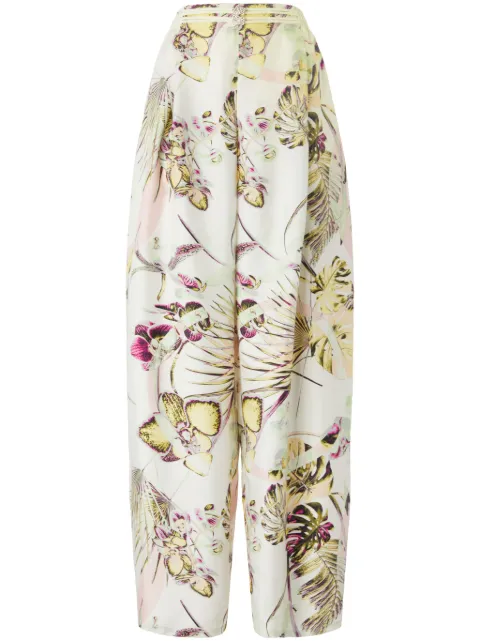 Genny floral palazzo pants