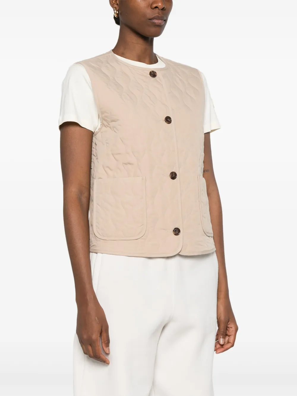 Varley Karla bodywarmer Beige