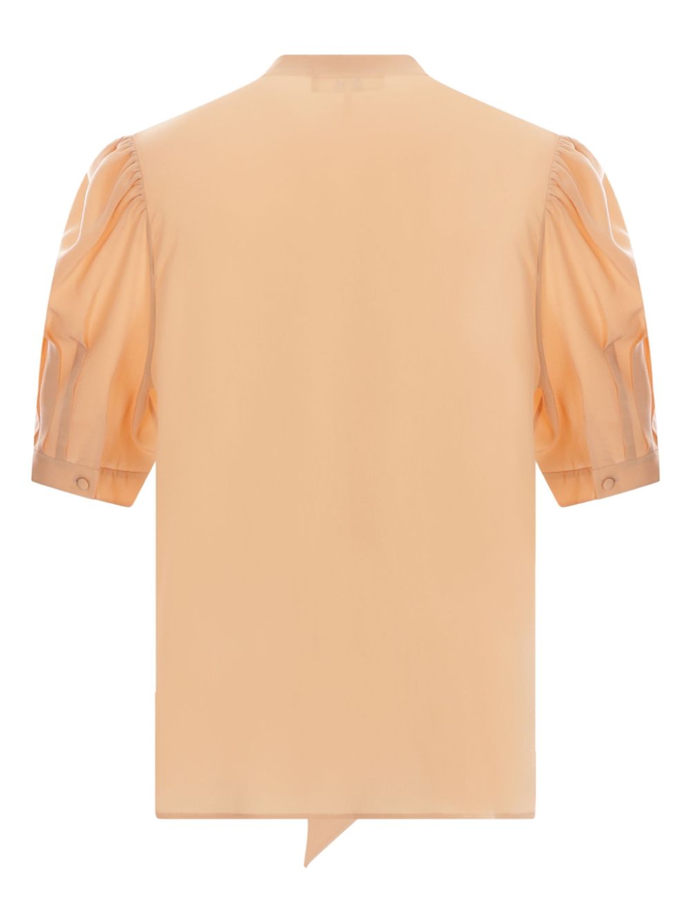 Chloé lavallière crêpe-de-chine blouse - Beige