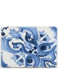 Dolce & Gabbana small porcelain coaster (8cm x 10cm) - Blue