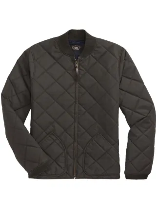 Ralph Lauren RRL キルティング ボンバージャケット | ブラック