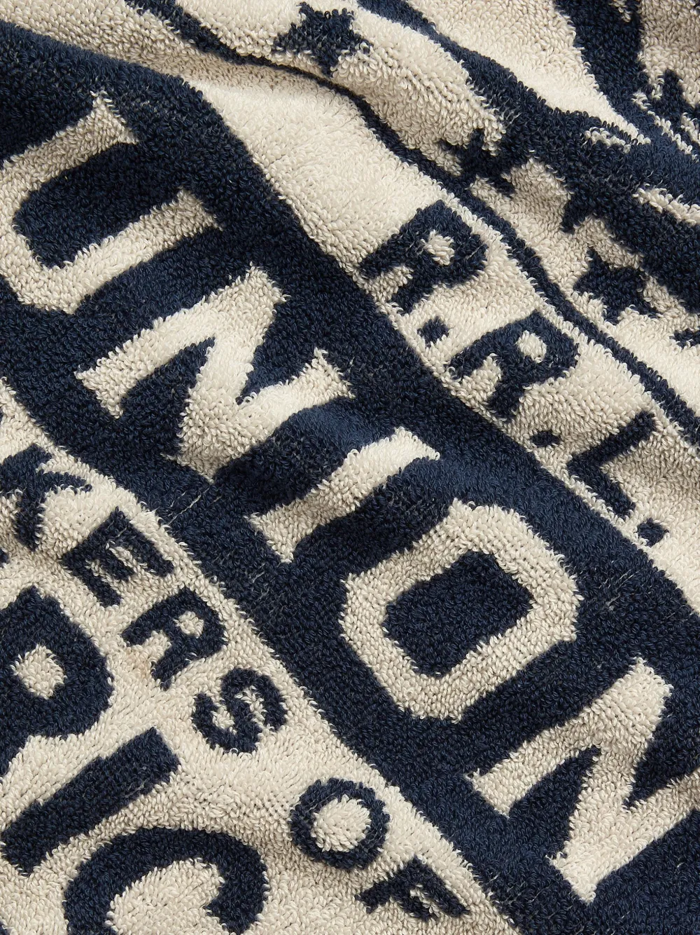 Ralph Lauren RRL Strandlaken met schild-print Blauw