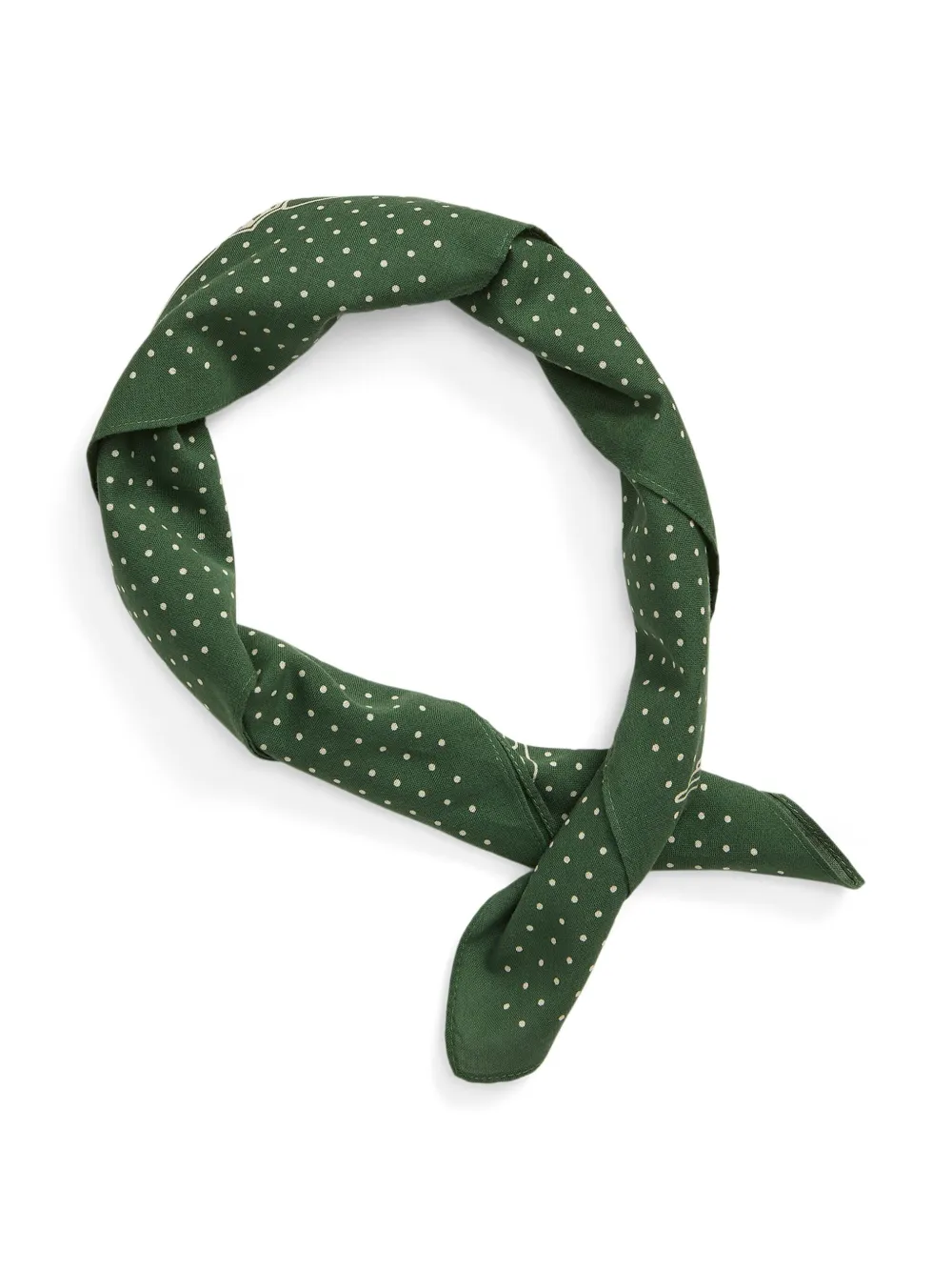 Ralph Lauren RRL Sjaal met logoprint - Groen