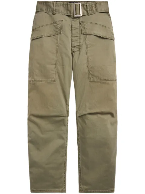 Ralph Lauren RRL pantalones con motivo pied de poule