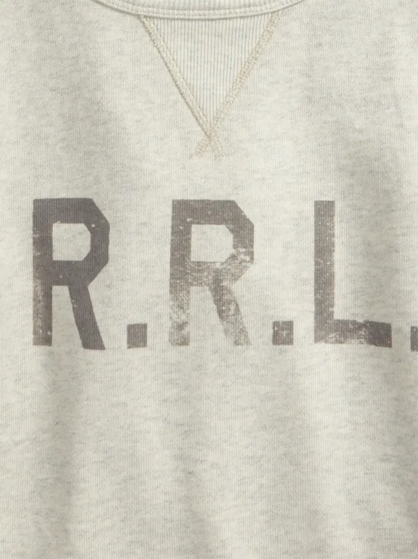 Ralph Lauren RRL ロゴ スウェットシャツ | ホワイト | FARFETCH JP