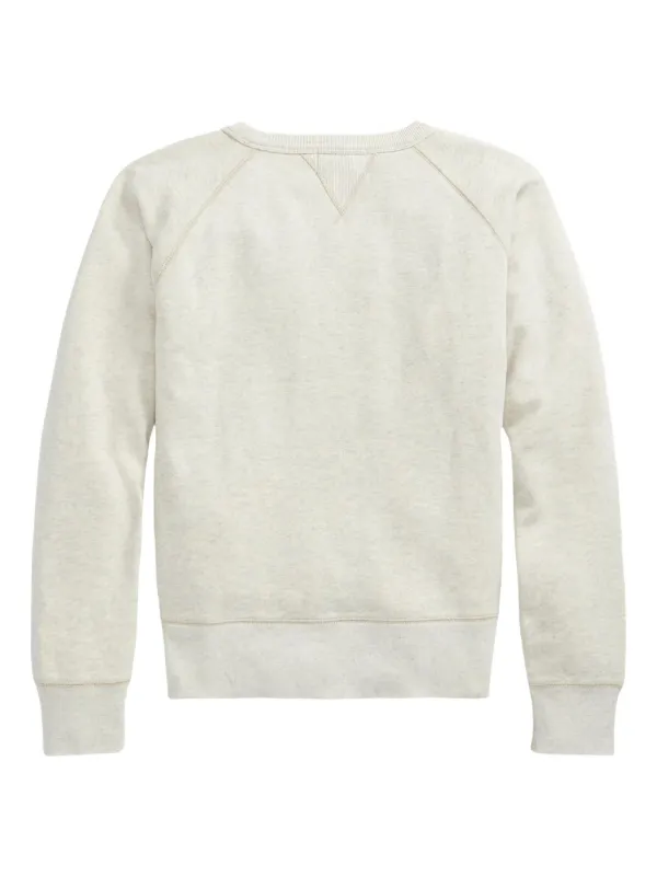 Ralph Lauren RRL ロゴ スウェットシャツ | ホワイト | FARFETCH JP