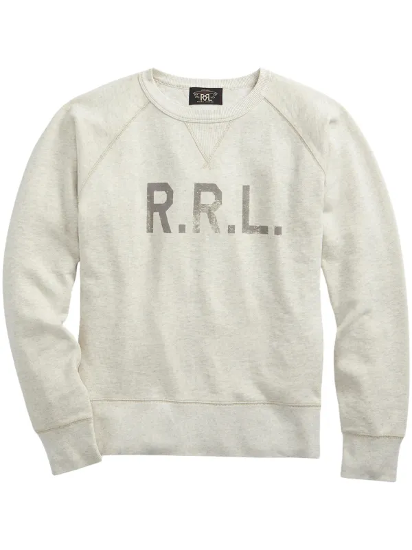 Polo Ralph Lauren RLロゴ クルーネック スウェット Ralph Lauren RRL ロゴ スウェットシャツ | ホワイト | FARFETCH JP