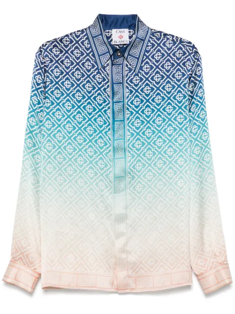 Casablanca gradient-effect shirt