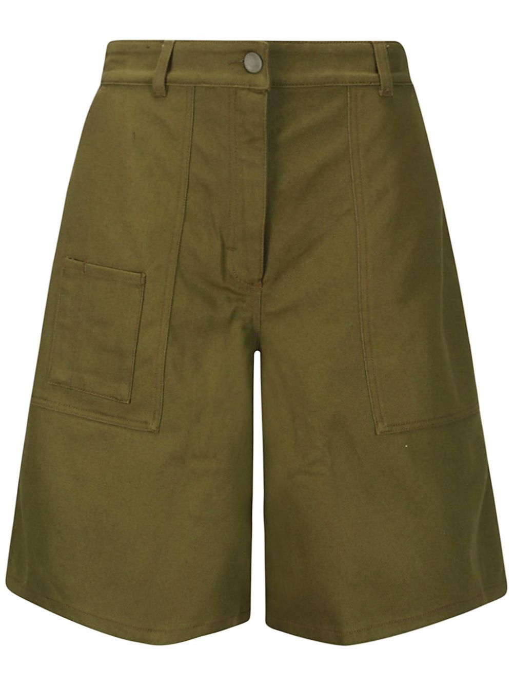 Cecilie Bahnsen bow-detailing shorts Groen