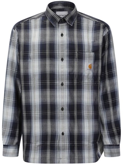 Carhartt WIP Blanton check-print shirt