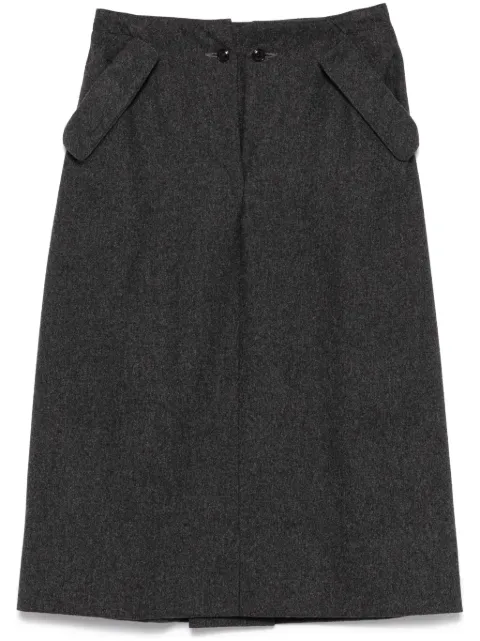 Giorgio Armani Pre-Owned 1990s wool mini skirt