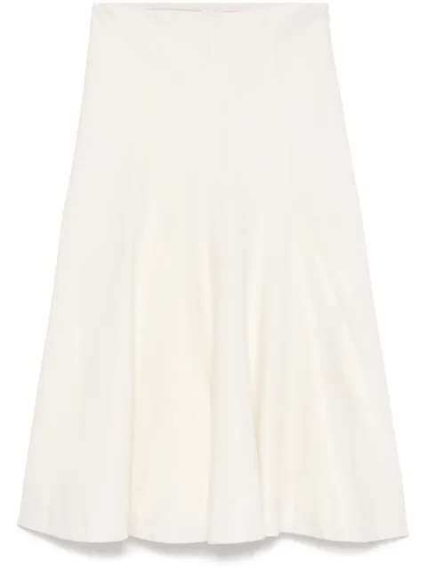 KHAITE falda midi Lenno