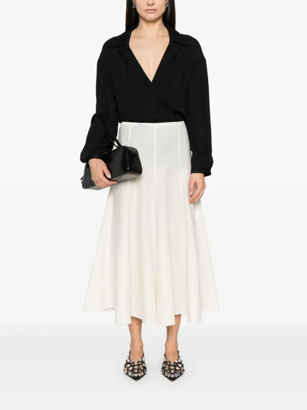 ワンピース KHAITE Women Mid Skirts 54884114 WHITE KHAITE: Dress woman - White | Khaite dress 54884114W4114