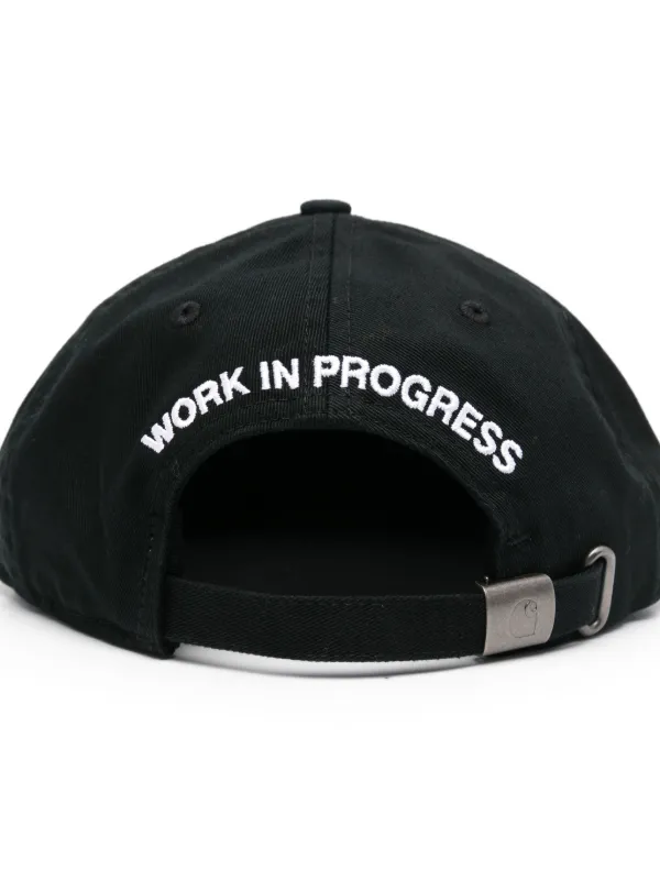 【関税込み】Carhartt Work In Progress キャップ Carhartt Work In Progress Black Stamp Cap Carhartt WIP