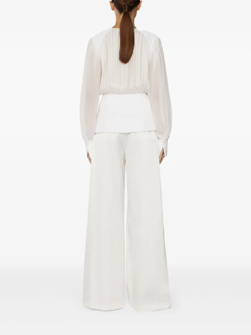 GENNY PANELLED BLOUSE