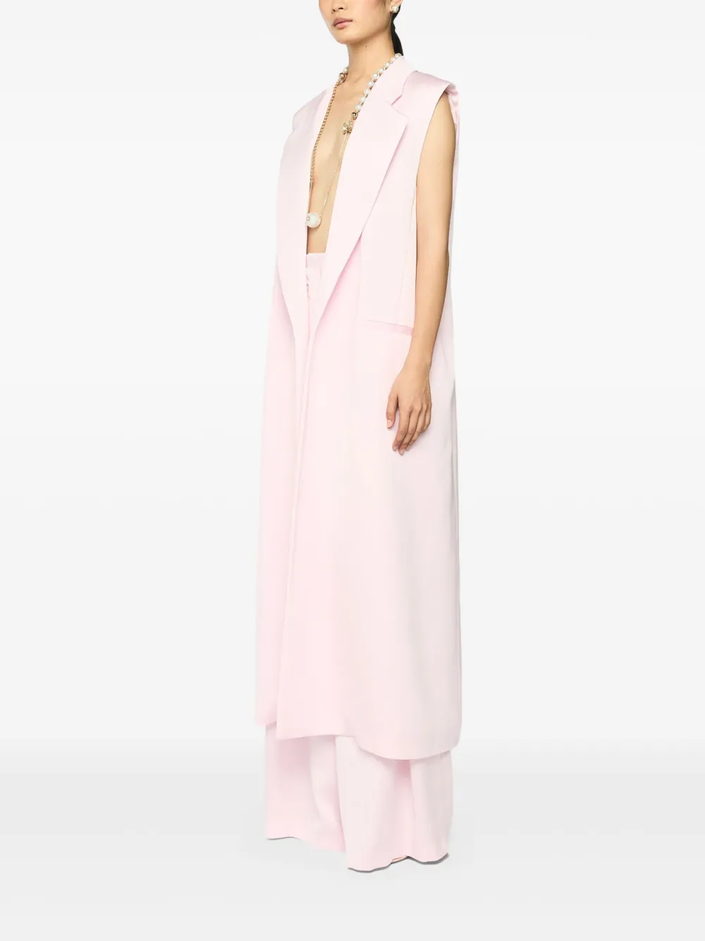 GENNY SLEEVELESS COAT