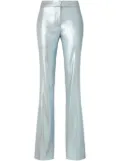 Genny metallic trousers - Blue