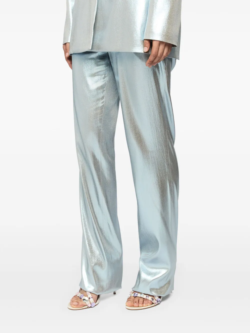 GENNY METALLIC TROUSERS