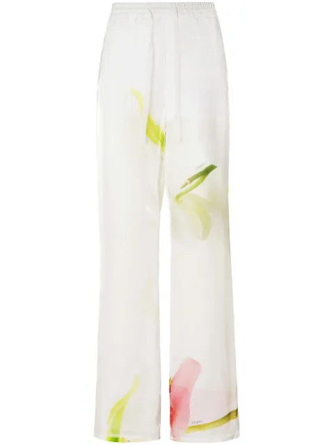 Genny drawstring palazzo pants