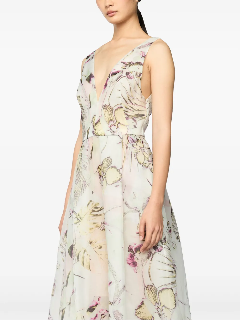 GENNY FLORAL MAXI DRESS 