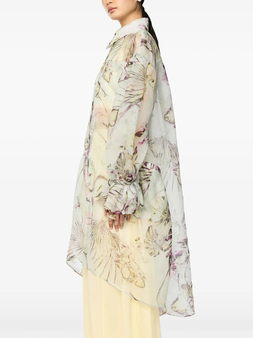 GENNY SHIRT MIDI DRESS 