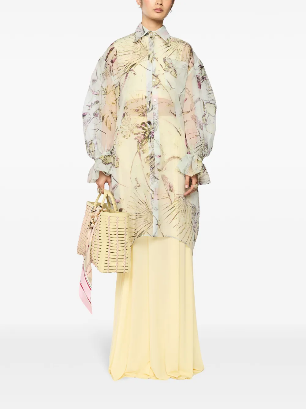 GENNY SHIRT MIDI DRESS 