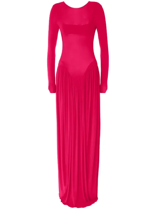 Genny robe à coupe longue - Rose - Genny - Modalova
