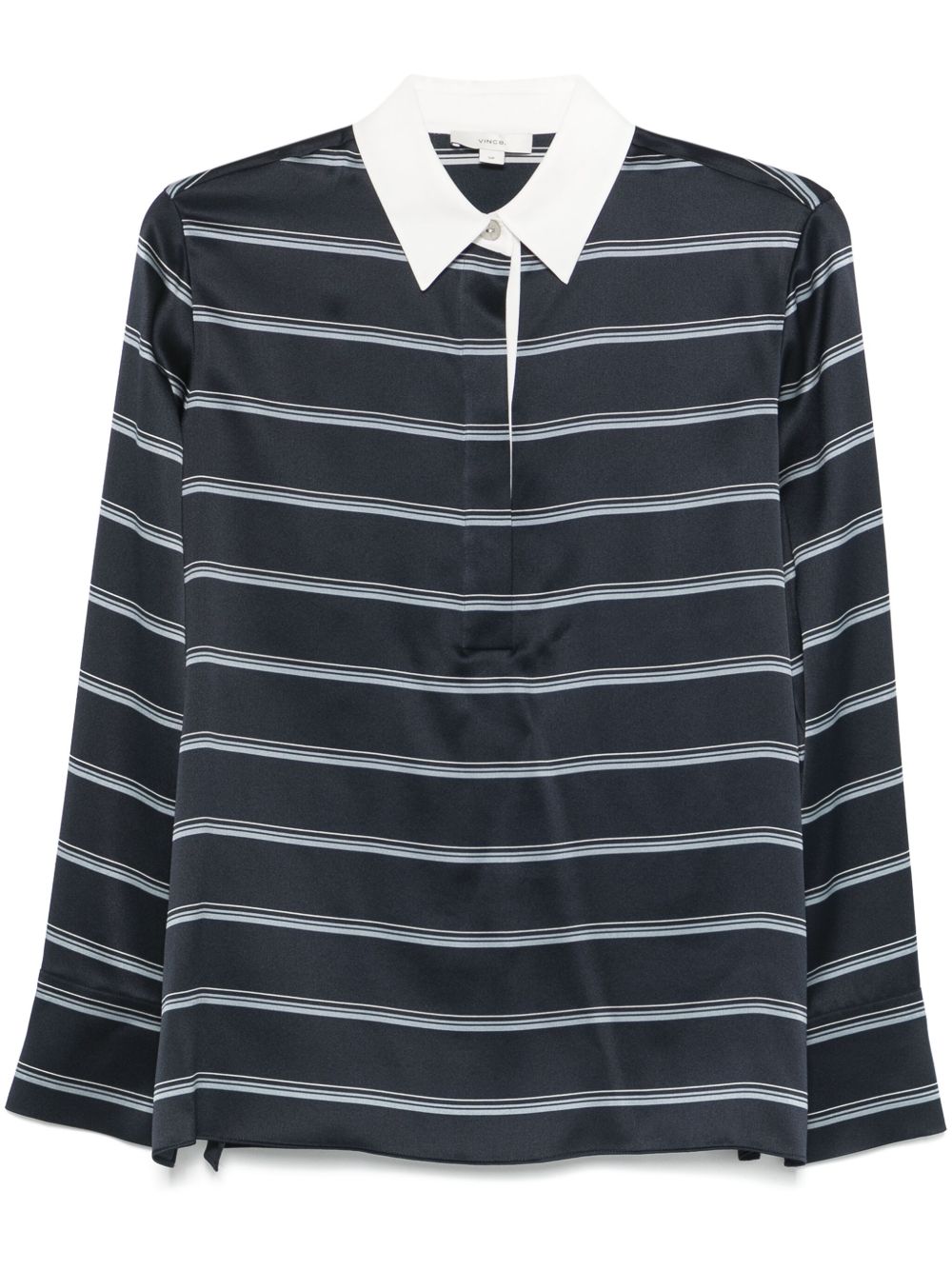 striped polo top