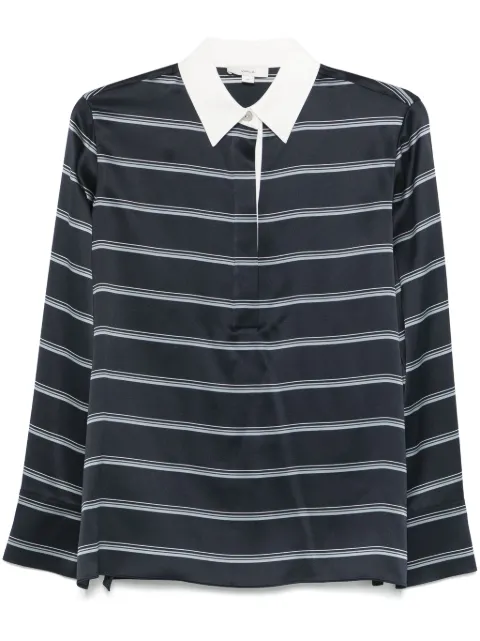 Vince striped polo top