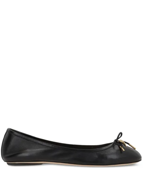 Chloé flats con puntera redonda