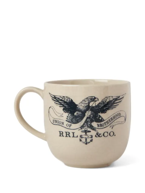 Ralph Lauren RRL logo-print stoneware mug